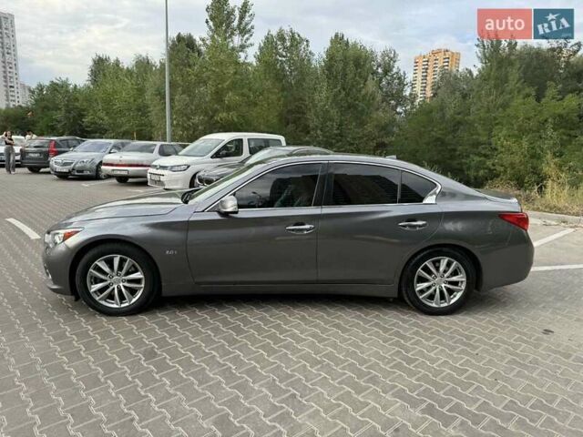 Серый Инфинити Q50, объемом двигателя 1.99 л и пробегом 190 тыс. км за 11900 $, фото 15 на Automoto.ua