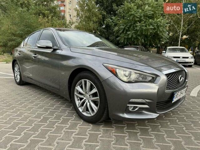 Серый Инфинити Q50, объемом двигателя 1.99 л и пробегом 190 тыс. км за 11900 $, фото 4 на Automoto.ua