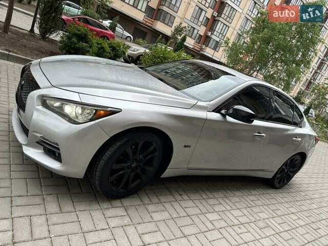 Сірий Інфініті Q50, об'ємом двигуна 1.99 л та пробігом 159 тис. км за 12900 $, фото 24 на Automoto.ua
