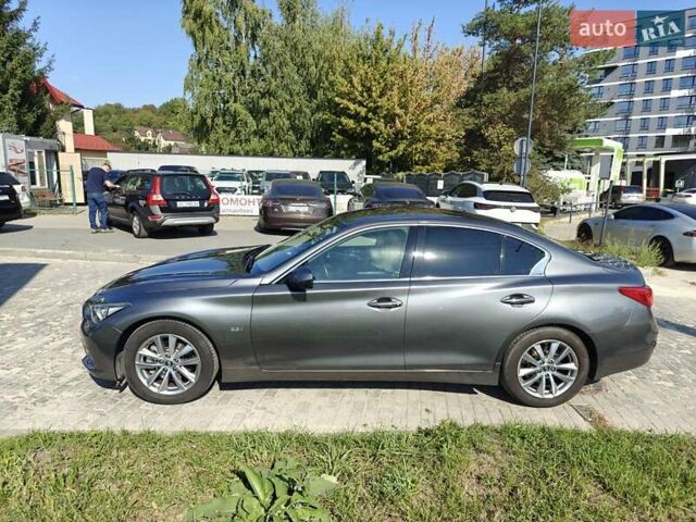 Серый Инфинити Q50, объемом двигателя 2.14 л и пробегом 210 тыс. км за 14100 $, фото 9 на Automoto.ua