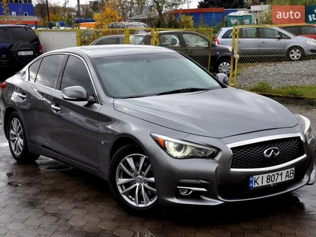Серый Инфинити Q50, объемом двигателя 3.7 л и пробегом 133 тыс. км за 12999 $, фото 46 на Automoto.ua