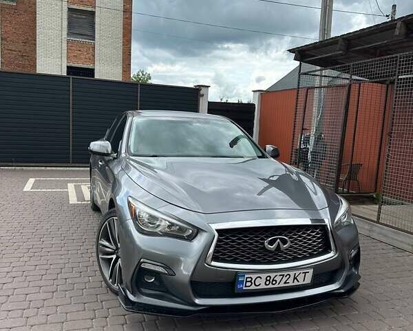 Сірий Інфініті Q50, об'ємом двигуна 3.7 л та пробігом 168 тис. км за 15200 $, фото 8 на Automoto.ua