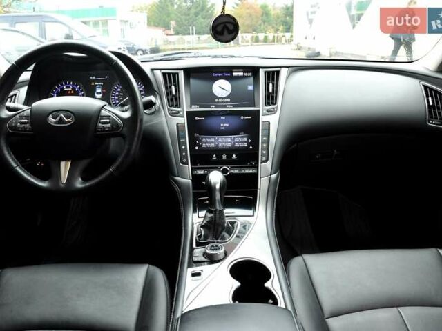 Серый Инфинити Q50, объемом двигателя 3.7 л и пробегом 133 тыс. км за 12999 $, фото 33 на Automoto.ua