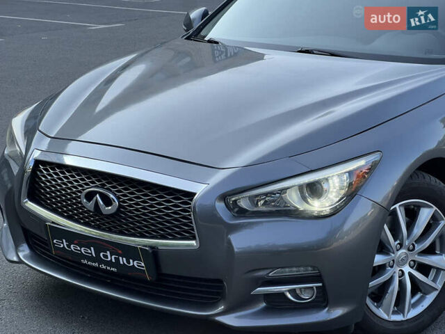 Сірий Інфініті Q50, об'ємом двигуна 1.99 л та пробігом 199 тис. км за 13499 $, фото 23 на Automoto.ua