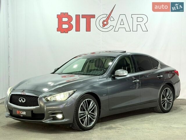 Сірий Інфініті Q50, об'ємом двигуна 2.14 л та пробігом 79 тис. км за 17500 $, фото 7 на Automoto.ua