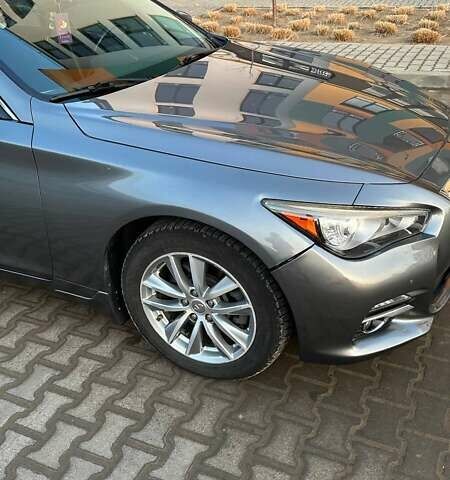 Сірий Інфініті Q50, об'ємом двигуна 2 л та пробігом 173 тис. км за 15500 $, фото 13 на Automoto.ua