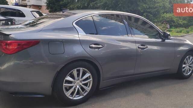 Сірий Інфініті Q50, об'ємом двигуна 2.14 л та пробігом 178 тис. км за 16800 $, фото 3 на Automoto.ua