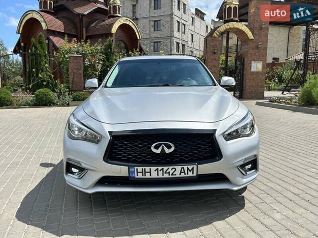 Серый Инфинити Q50, объемом двигателя 2 л и пробегом 123 тыс. км за 13500 $, фото 17 на Automoto.ua