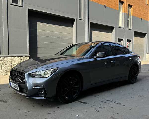 Сірий Інфініті Q50, об'ємом двигуна 2.14 л та пробігом 135 тис. км за 18500 $, фото 2 на Automoto.ua