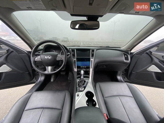 Серый Инфинити Q50, объемом двигателя 3 л и пробегом 178 тыс. км за 12999 $, фото 28 на Automoto.ua