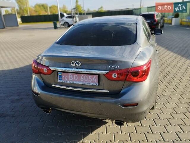 Серый Инфинити Q50, объемом двигателя 2.2 л и пробегом 203 тыс. км за 14500 $, фото 10 на Automoto.ua