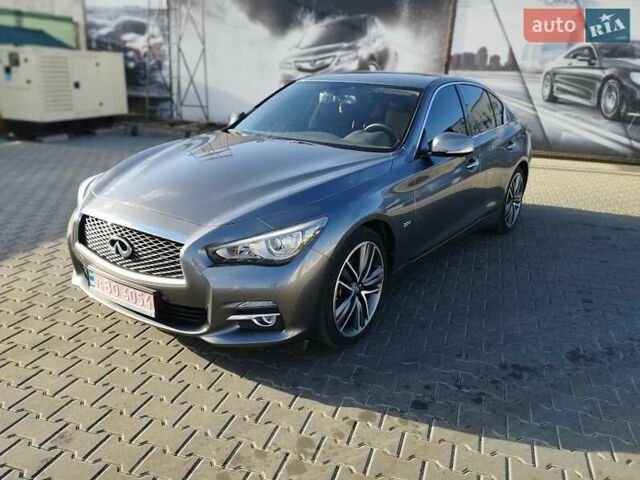 Серый Инфинити Q50, объемом двигателя 2.2 л и пробегом 203 тыс. км за 14500 $, фото 17 на Automoto.ua