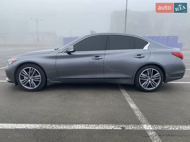 Серый Инфинити Q50, объемом двигателя 3 л и пробегом 178 тыс. км за 12999 $, фото 13 на Automoto.ua