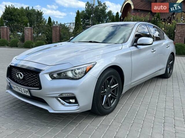 Серый Инфинити Q50, объемом двигателя 1.99 л и пробегом 120 тыс. км за 12700 $, фото 1 на Automoto.ua