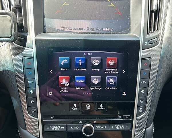 Сірий Інфініті Q50, об'ємом двигуна 1.99 л та пробігом 126 тис. км за 12700 $, фото 31 на Automoto.ua