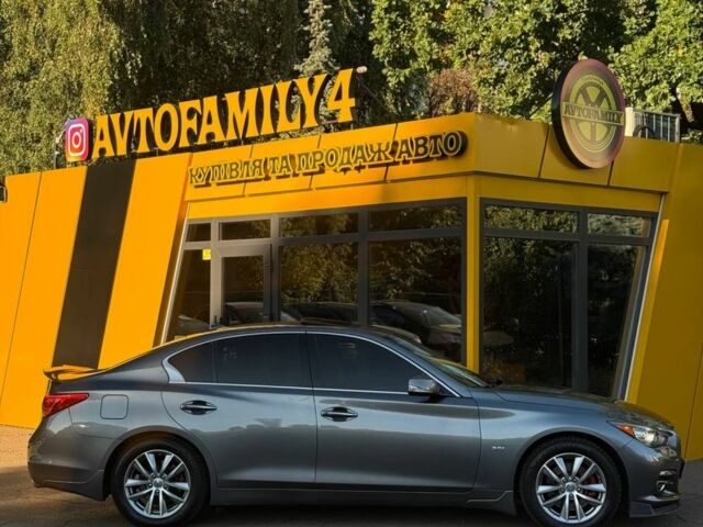 Сірий Інфініті Q50, об'ємом двигуна 3 л та пробігом 177 тис. км за 12999 $, фото 7 на Automoto.ua