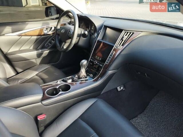 Серый Инфинити Q50, объемом двигателя 2.2 л и пробегом 203 тыс. км за 14500 $, фото 21 на Automoto.ua