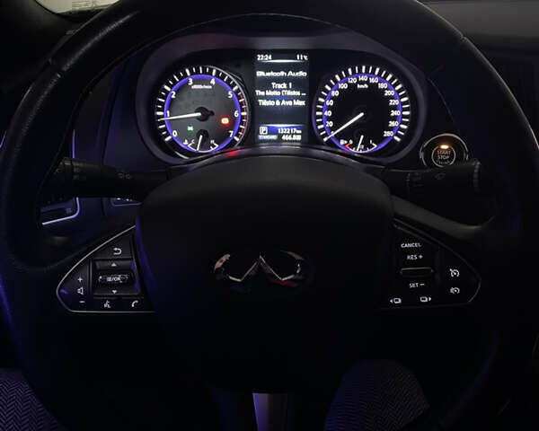 Сірий Інфініті Q50, об'ємом двигуна 2.14 л та пробігом 135 тис. км за 18500 $, фото 12 на Automoto.ua