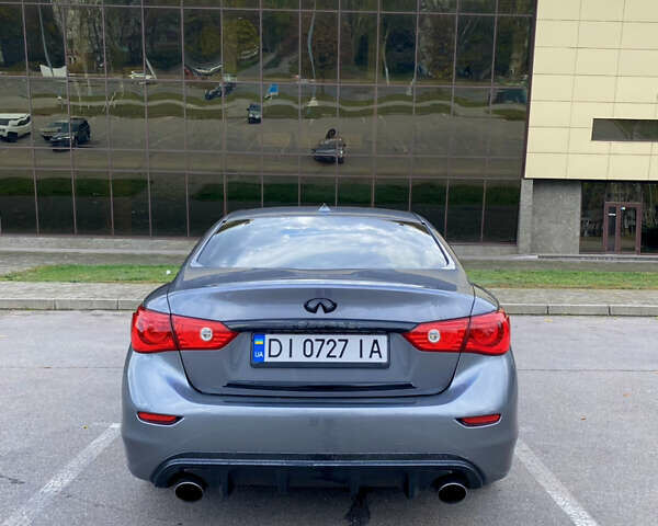 Сірий Інфініті Q50, об'ємом двигуна 3 л та пробігом 146 тис. км за 13900 $, фото 6 на Automoto.ua