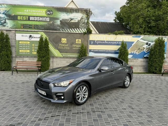 Сірий Інфініті Q50, об'ємом двигуна 2 л та пробігом 103 тис. км за 15800 $, фото 2 на Automoto.ua