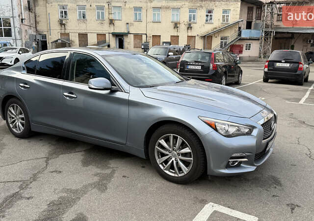 Серый Инфинити Q50, объемом двигателя 1.99 л и пробегом 168 тыс. км за 12499 $, фото 10 на Automoto.ua