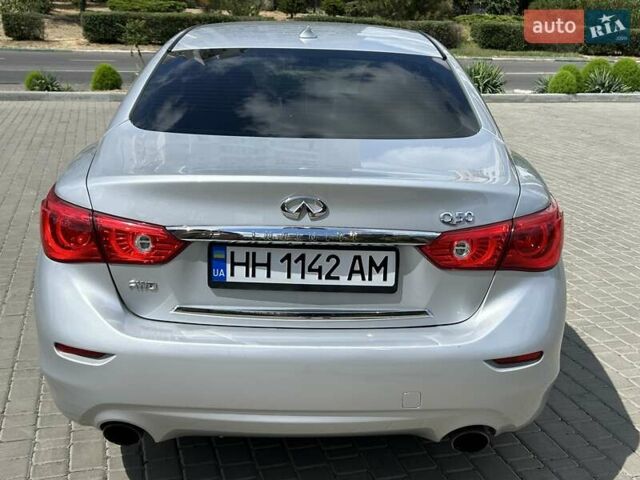 Серый Инфинити Q50, объемом двигателя 1.99 л и пробегом 123 тыс. км за 13700 $, фото 18 на Automoto.ua