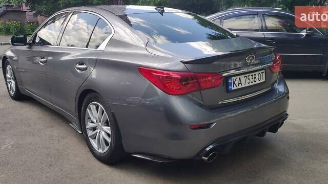 Сірий Інфініті Q50, об'ємом двигуна 2.14 л та пробігом 178 тис. км за 16800 $, фото 6 на Automoto.ua