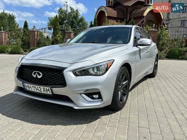 Сірий Інфініті Q50, об'ємом двигуна 1.99 л та пробігом 126 тис. км за 12700 $, фото 17 на Automoto.ua