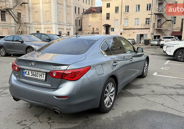 Серый Инфинити Q50, объемом двигателя 1.99 л и пробегом 168 тыс. км за 12499 $, фото 6 на Automoto.ua