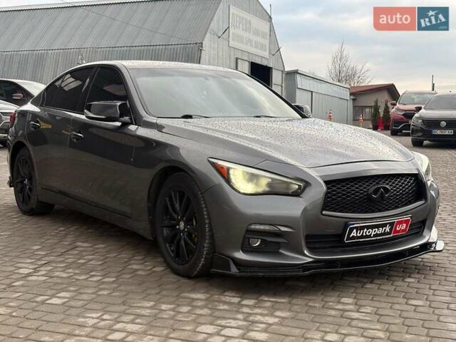 Сірий Інфініті Q50, об'ємом двигуна 3 л та пробігом 205 тис. км за 11450 $, фото 2 на Automoto.ua
