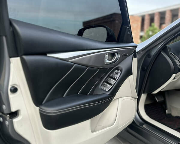 Сірий Інфініті Q50, об'ємом двигуна 3 л та пробігом 109 тис. км за 19950 $, фото 21 на Automoto.ua