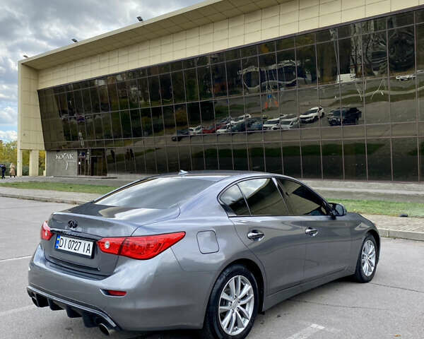 Сірий Інфініті Q50, об'ємом двигуна 3 л та пробігом 146 тис. км за 13900 $, фото 5 на Automoto.ua