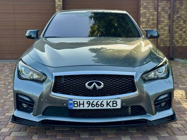 Сірий Інфініті Q50, об'ємом двигуна 3 л та пробігом 79 тис. км за 17800 $, фото 1 на Automoto.ua