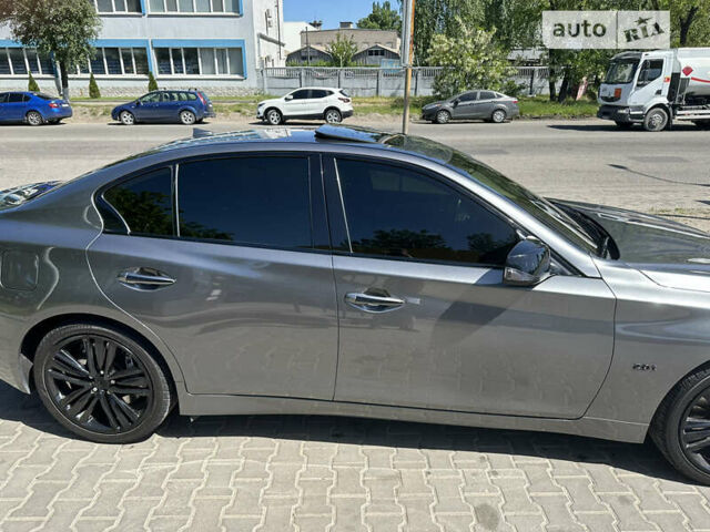 Сірий Інфініті Q50, об'ємом двигуна 1.99 л та пробігом 102 тис. км за 19000 $, фото 13 на Automoto.ua