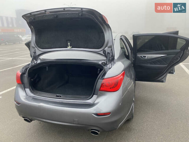 Серый Инфинити Q50, объемом двигателя 3 л и пробегом 178 тыс. км за 12999 $, фото 29 на Automoto.ua