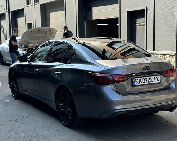 Сірий Інфініті Q50, об'ємом двигуна 2.14 л та пробігом 135 тис. км за 18500 $, фото 6 на Automoto.ua