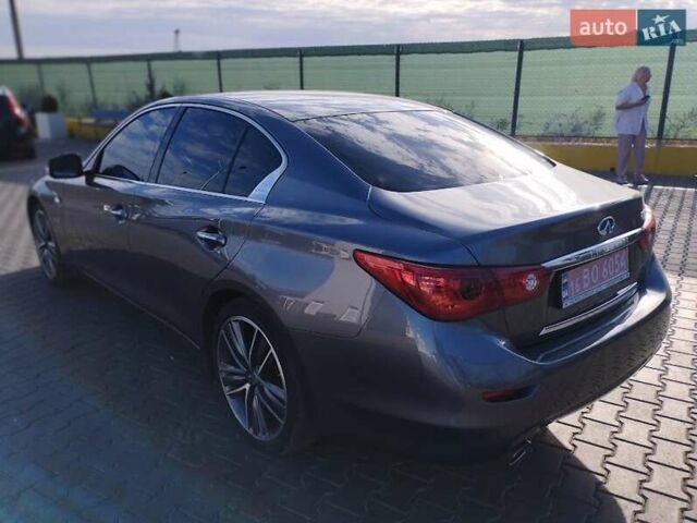 Серый Инфинити Q50, объемом двигателя 2.2 л и пробегом 203 тыс. км за 14500 $, фото 14 на Automoto.ua