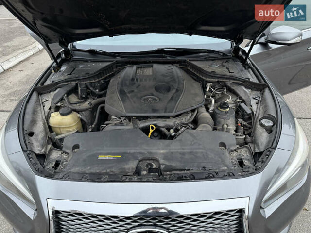 Серый Инфинити Q50, объемом двигателя 1.99 л и пробегом 180 тыс. км за 13900 $, фото 33 на Automoto.ua