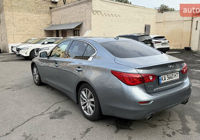 Серый Инфинити Q50, объемом двигателя 1.99 л и пробегом 168 тыс. км за 12499 $, фото 5 на Automoto.ua