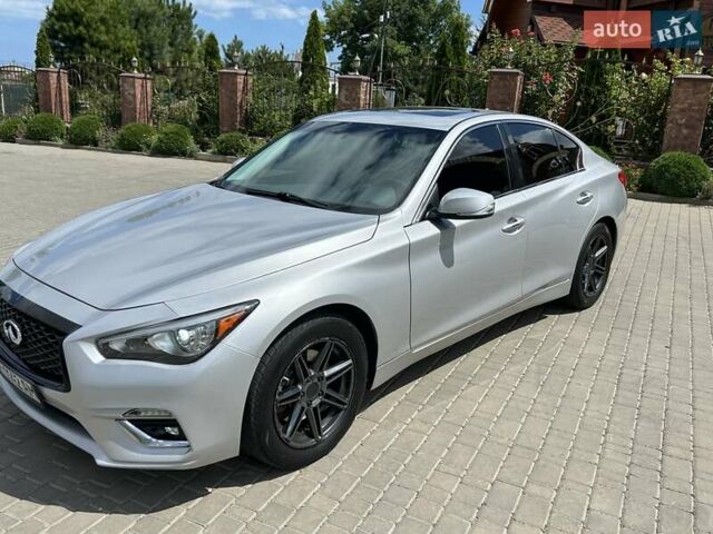 Сірий Інфініті Q50, об'ємом двигуна 1.99 л та пробігом 126 тис. км за 12700 $, фото 16 на Automoto.ua