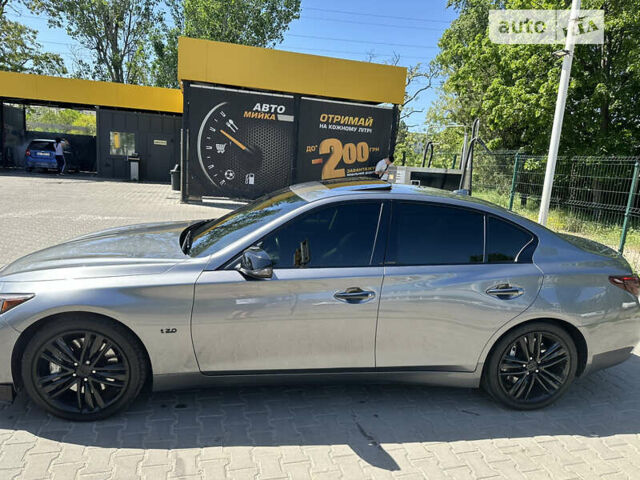 Сірий Інфініті Q50, об'ємом двигуна 1.99 л та пробігом 102 тис. км за 19000 $, фото 7 на Automoto.ua