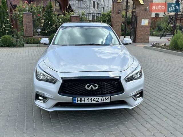 Серый Инфинити Q50, объемом двигателя 1.99 л и пробегом 120 тыс. км за 12700 $, фото 2 на Automoto.ua