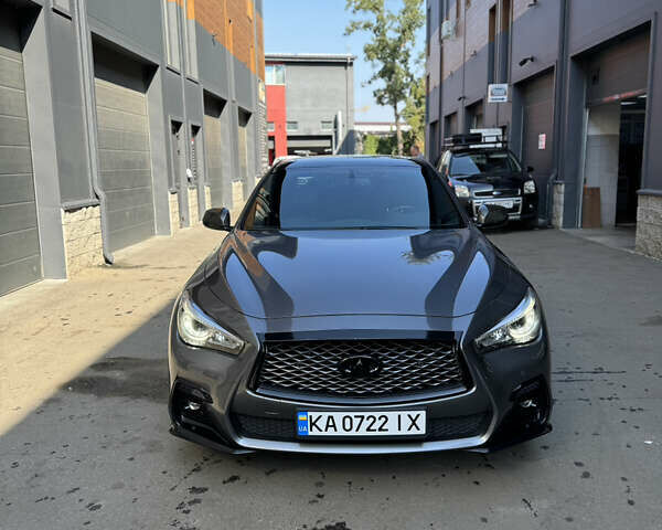 Сірий Інфініті Q50, об'ємом двигуна 2.14 л та пробігом 135 тис. км за 18500 $, фото 3 на Automoto.ua