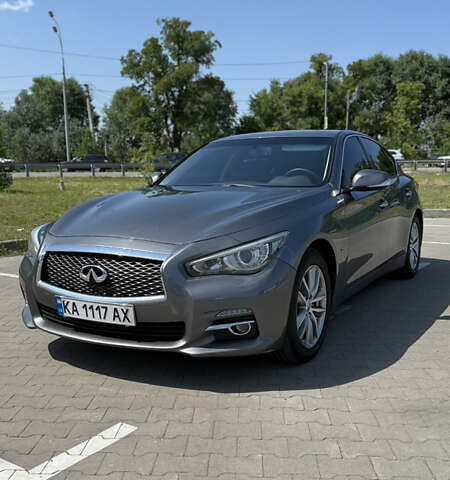 Сірий Інфініті Q50, об'ємом двигуна 1.99 л та пробігом 107 тис. км за 14888 $, фото 2 на Automoto.ua