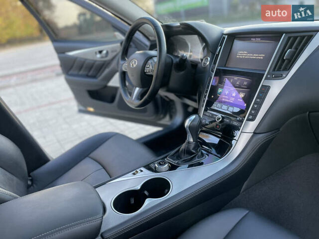 Серый Инфинити Q50, объемом двигателя 1.99 л и пробегом 90 тыс. км за 18300 $, фото 10 на Automoto.ua