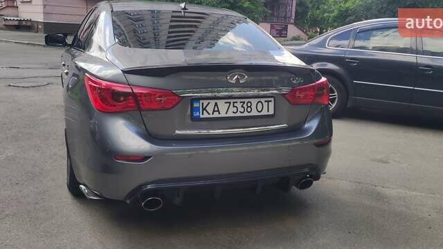 Сірий Інфініті Q50, об'ємом двигуна 2.14 л та пробігом 178 тис. км за 16800 $, фото 5 на Automoto.ua