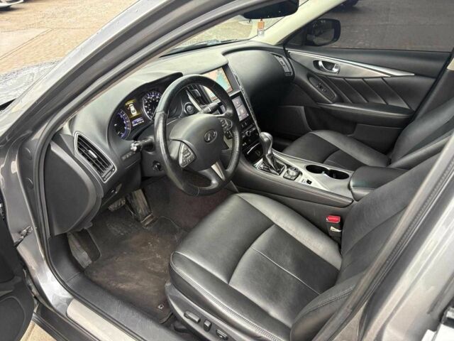 Серый Инфинити Q50, объемом двигателя 3 л и пробегом 205 тыс. км за 11450 $, фото 14 на Automoto.ua