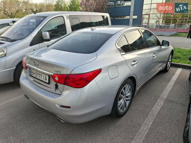 Серый Инфинити Q50, объемом двигателя 1.99 л и пробегом 81 тыс. км за 13900 $, фото 3 на Automoto.ua