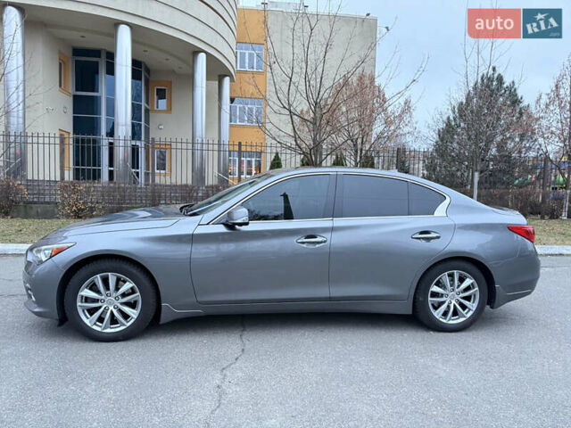 Серый Инфинити Q50, объемом двигателя 1.99 л и пробегом 180 тыс. км за 13900 $, фото 2 на Automoto.ua