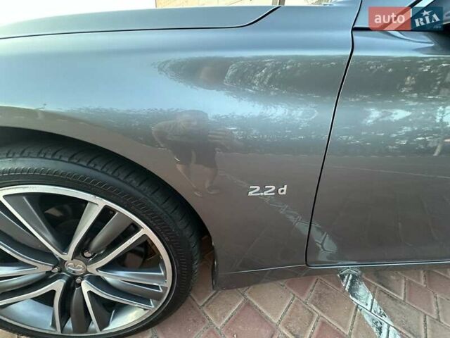 Сірий Інфініті Q50, об'ємом двигуна 2.14 л та пробігом 122 тис. км за 15900 $, фото 18 на Automoto.ua